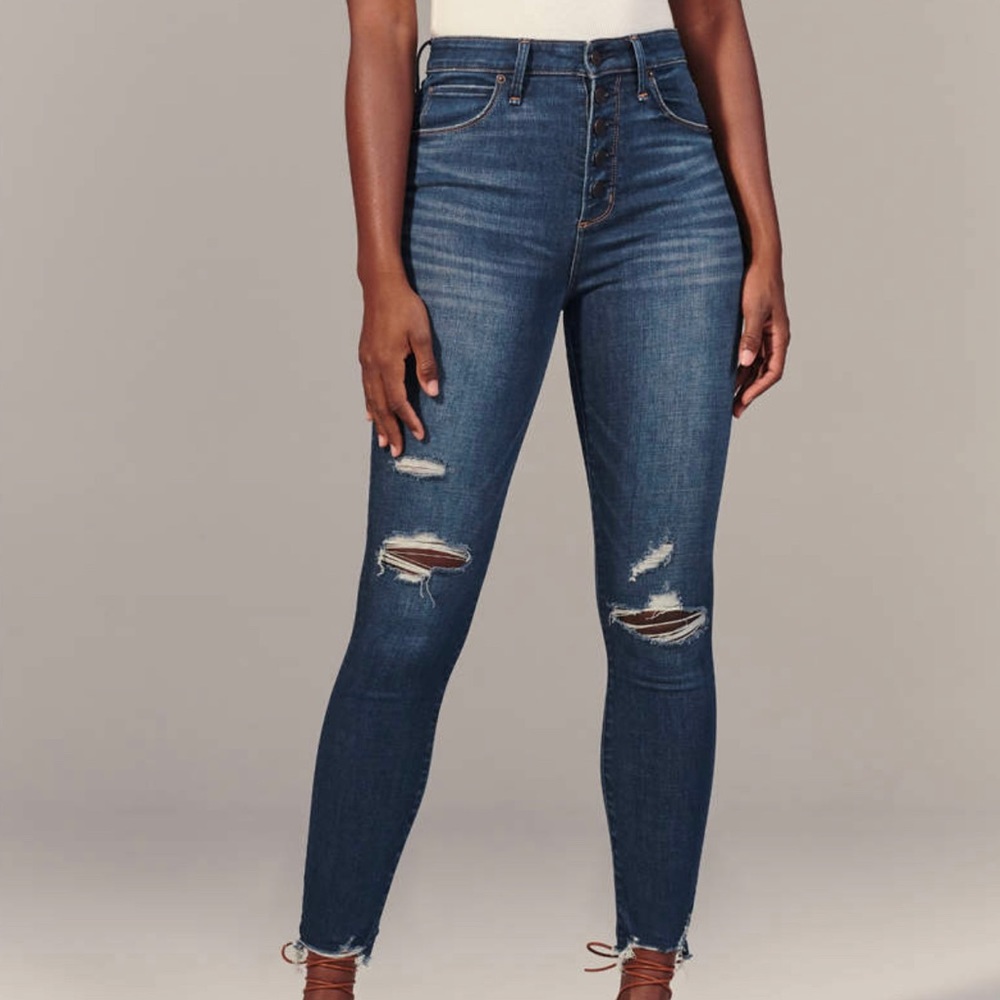 ⭐️Cute High Rise Super Skinny Ankle Jeans⭐️